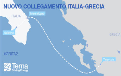 Terna avvia la consultazione su un nuovo progetto di interconnessione Italia-Grecia da 1 GW